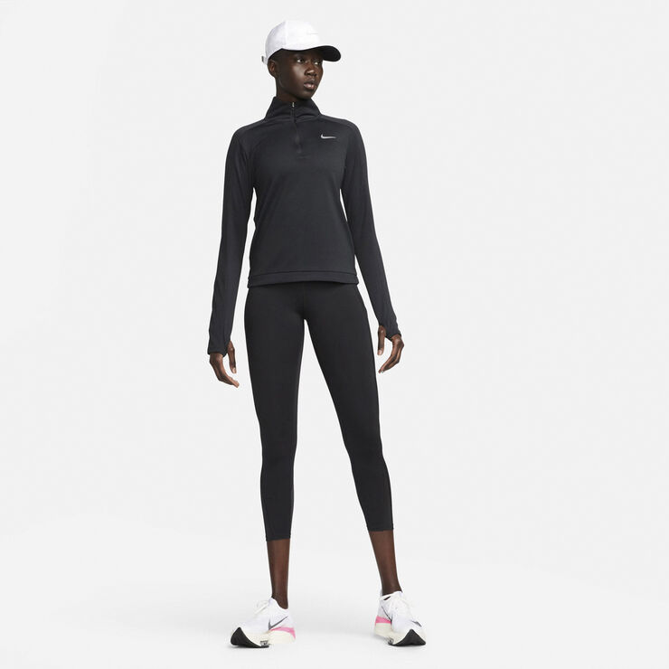 Nike Dri-FIT Pacer 1/4-Zip løbetrøje Sort