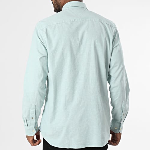 Chemise Manches Longues 1985 Flex Oxford 9968 Vert Clair