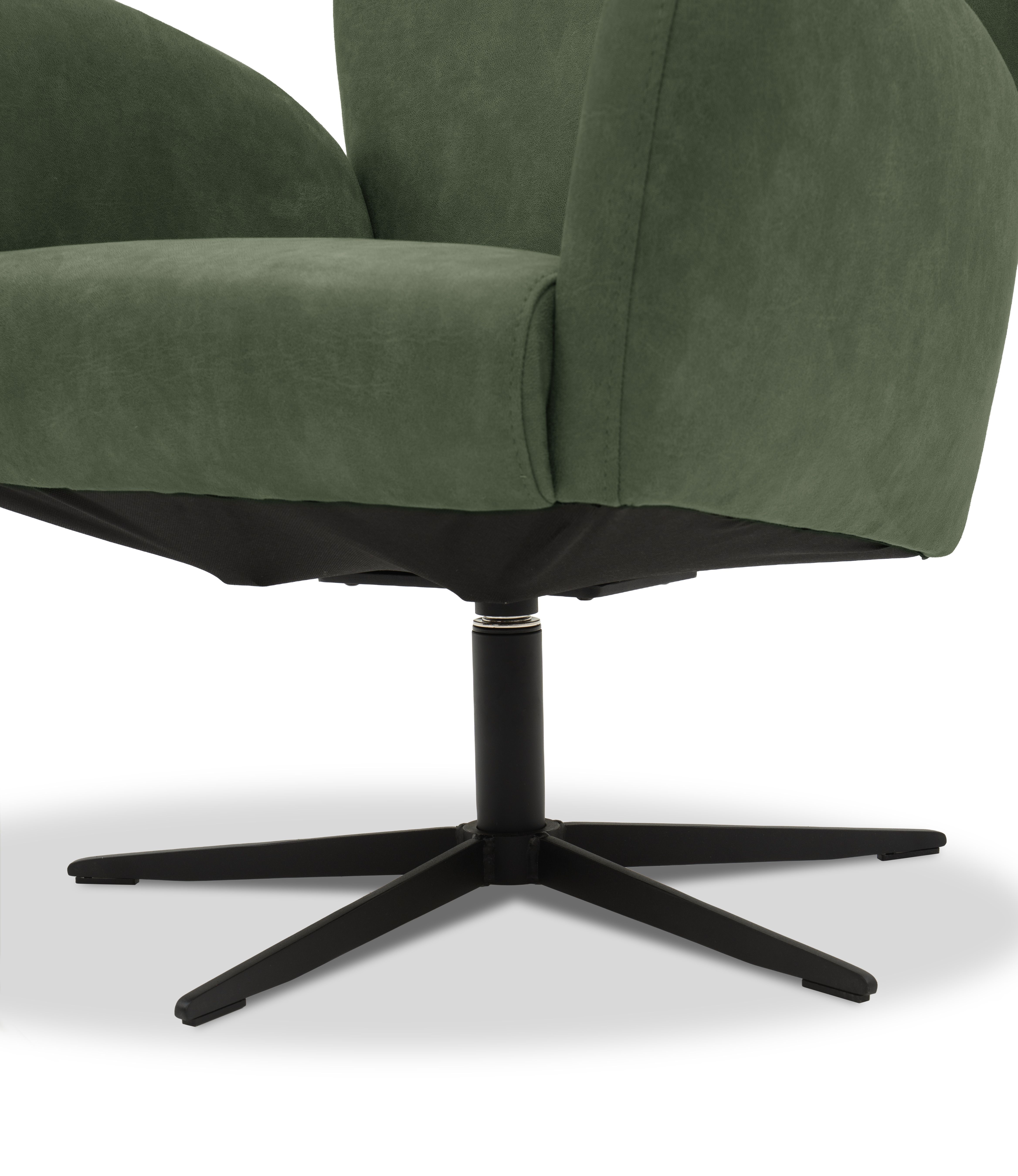 Draaifauteuil Sammy B80 x D85 x H89 cm
