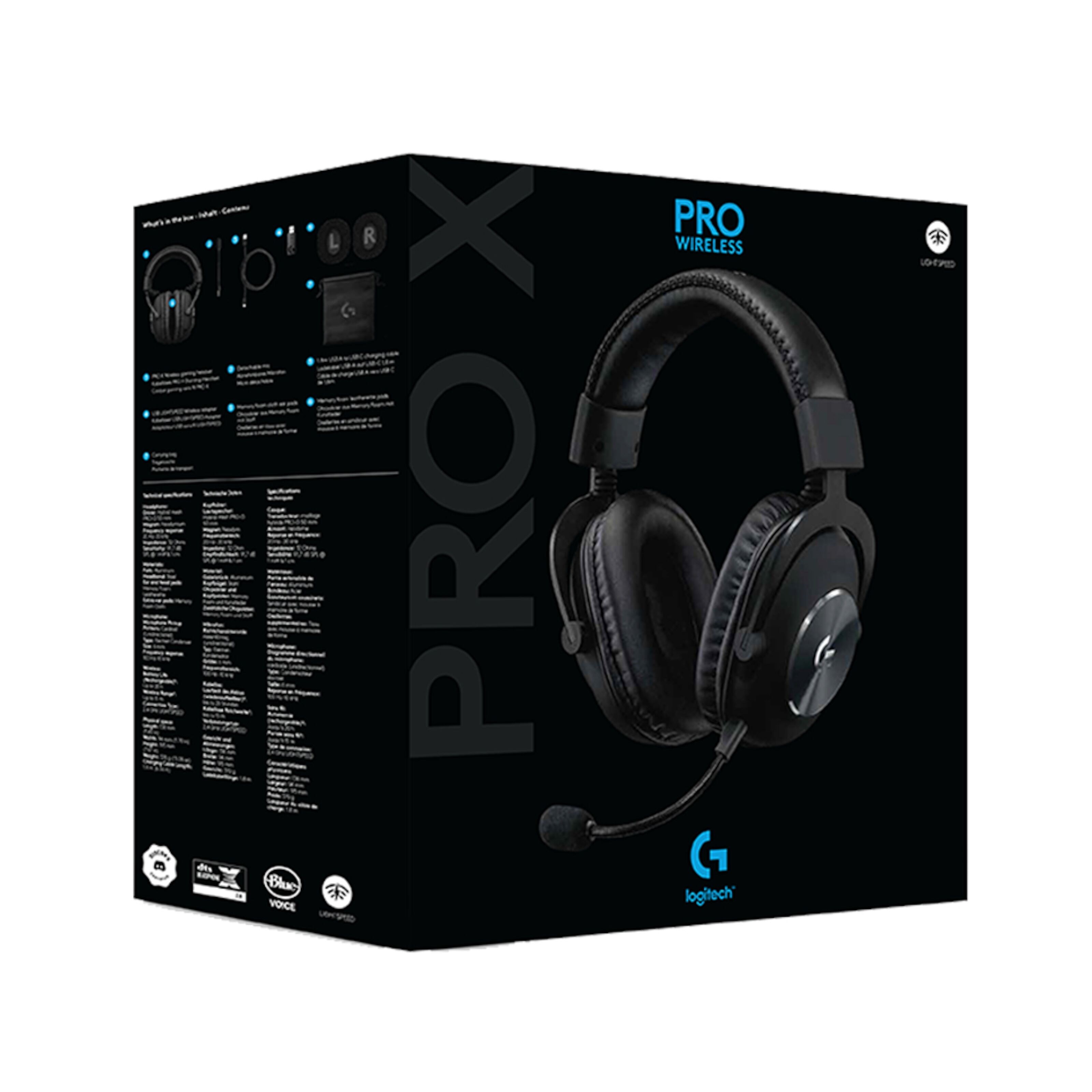 Logitech G Pro X Wireless Trådløst gamingheadset