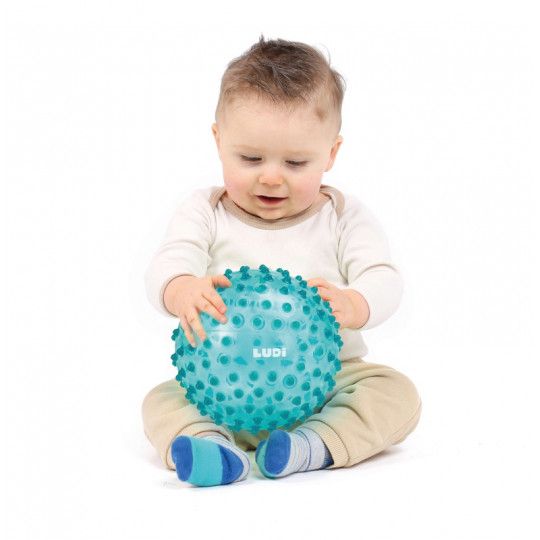 Balle de massage LUDI Bleue