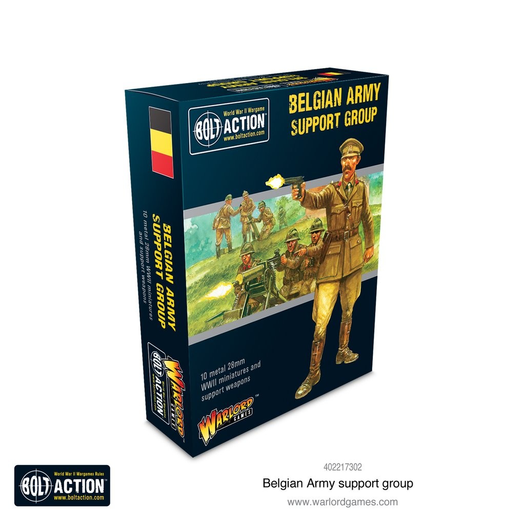 Bolt Action - Belgian Army Support Group