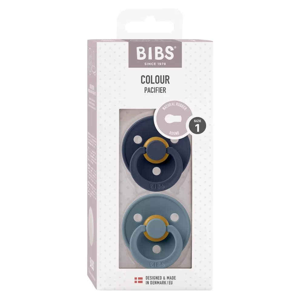BIBS Colour Latex Deep Space/Petrol 2 pak - Flere størrelser