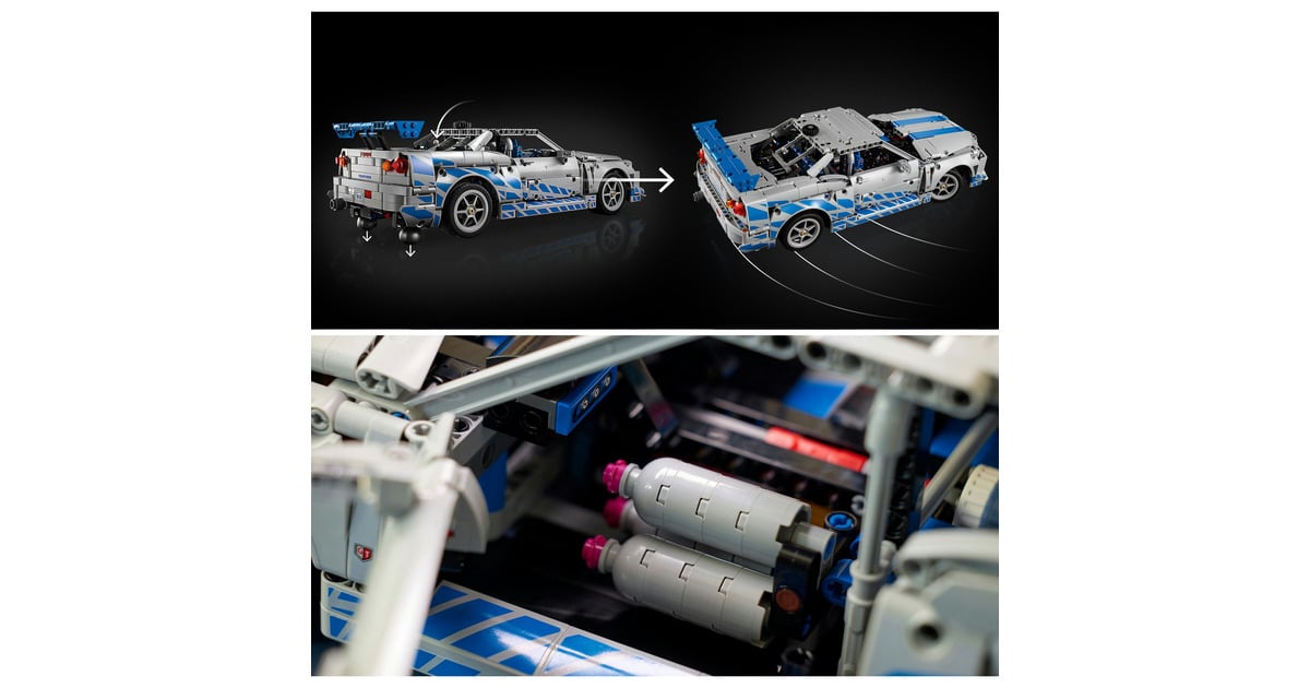 LEGOTechnic - 2 Fast 2 Furious Nissan Skyline GT-R (R34) auto Constructiespeelgoed  (42210)
