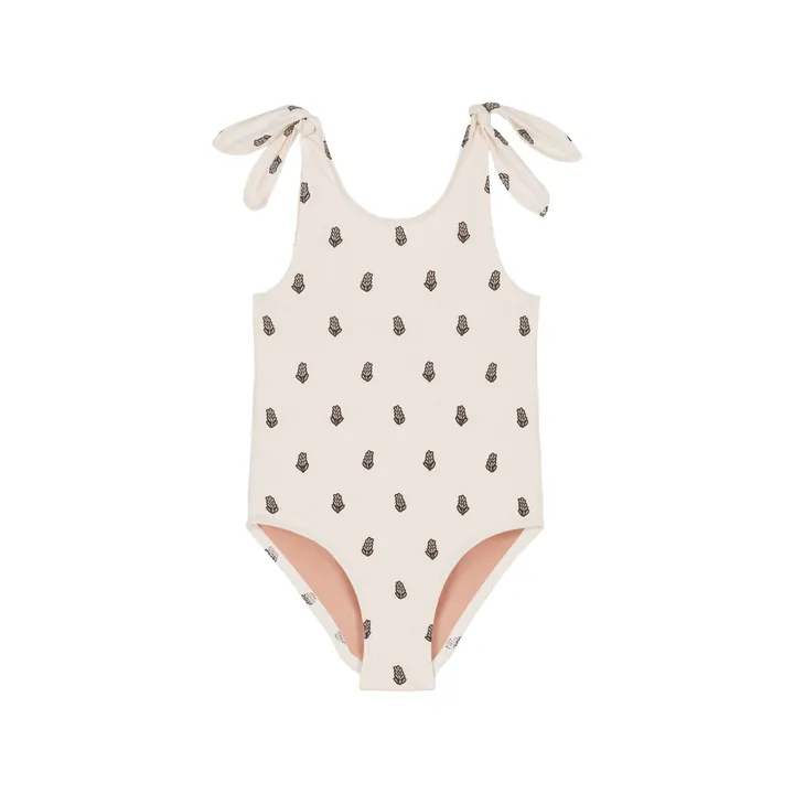 Studio Bohème Maillot 1 Pièce Roberta Lavande | Ecru