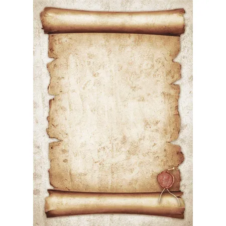 Heyda Urkundenblock A4 chamois/braun, gewölkt, 20 Blatt