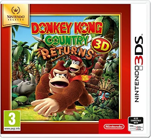 Donkey Kong Country Returns 3D (Select)- Nintendo 3DS