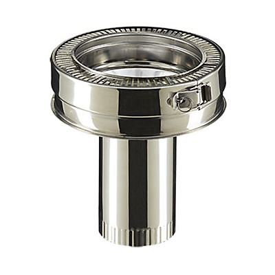 Réduction conique émaillé ø150 ø80 mm Poujoulat