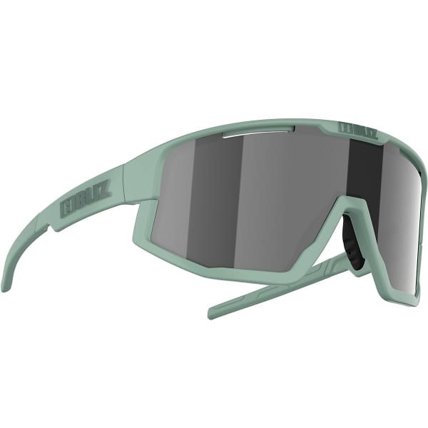 Lunette vélo BLIZ FUSION MATT GREEN/SMOKE W SILVER MIRROR