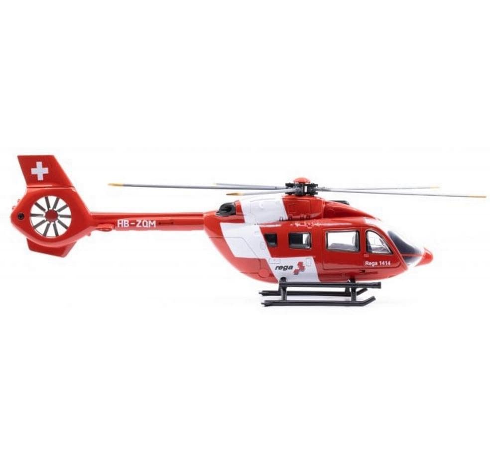 Toy Airbus Helicopters H145 Rega 1:48Metallmodell im Massstab 1 : 48
