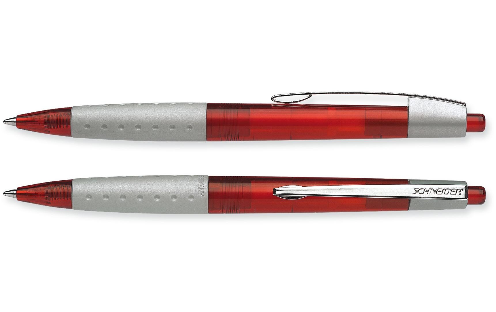 Kugelschreiber Loox 708M, 0.5 mm, Rot, 1 StückKugelschreiber mit gummierter Griffzone