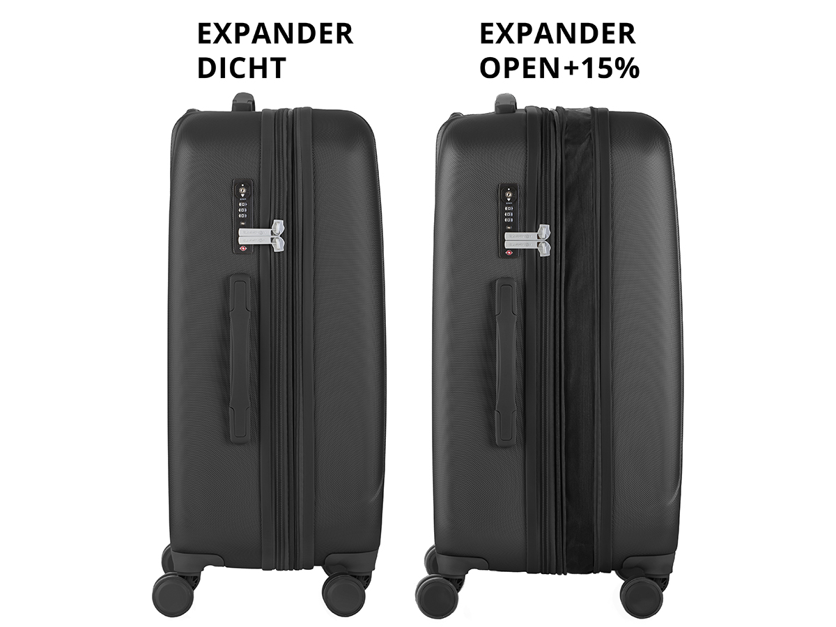 CarryOn Skyhopper 68 cm reiskoffer - Black
