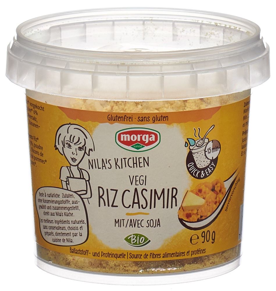 MORGA Riz Casimir mit Soja Vegi glutenfrei Bio Ds 90 g