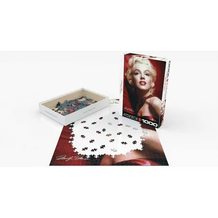 Eurographics Marilyn Monroe Portrait in Rot, 1000 Teile