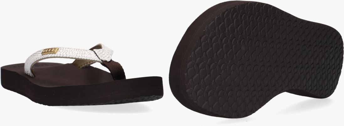 REEF witte reef teenslippers star cushion sassy