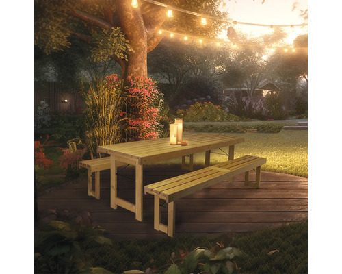 Wilk tuinbank 180 x 70 x 71,5 cm bruin
