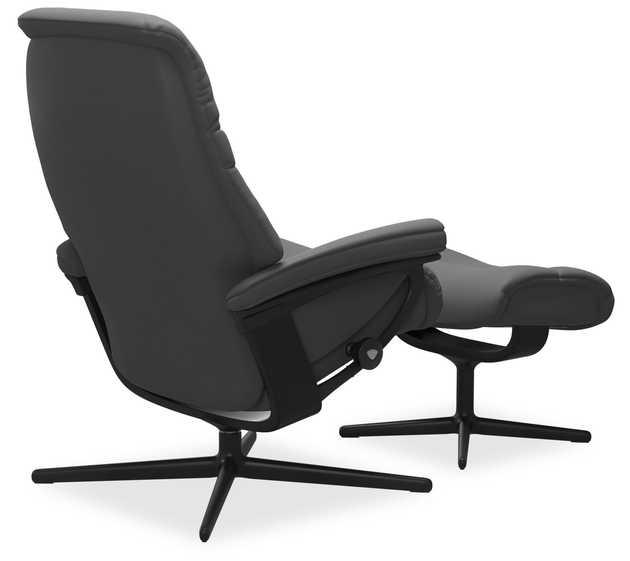 Relaxfauteuil + hocker Sunrise Cross  | StresslessB83 x D74 x H105 cm