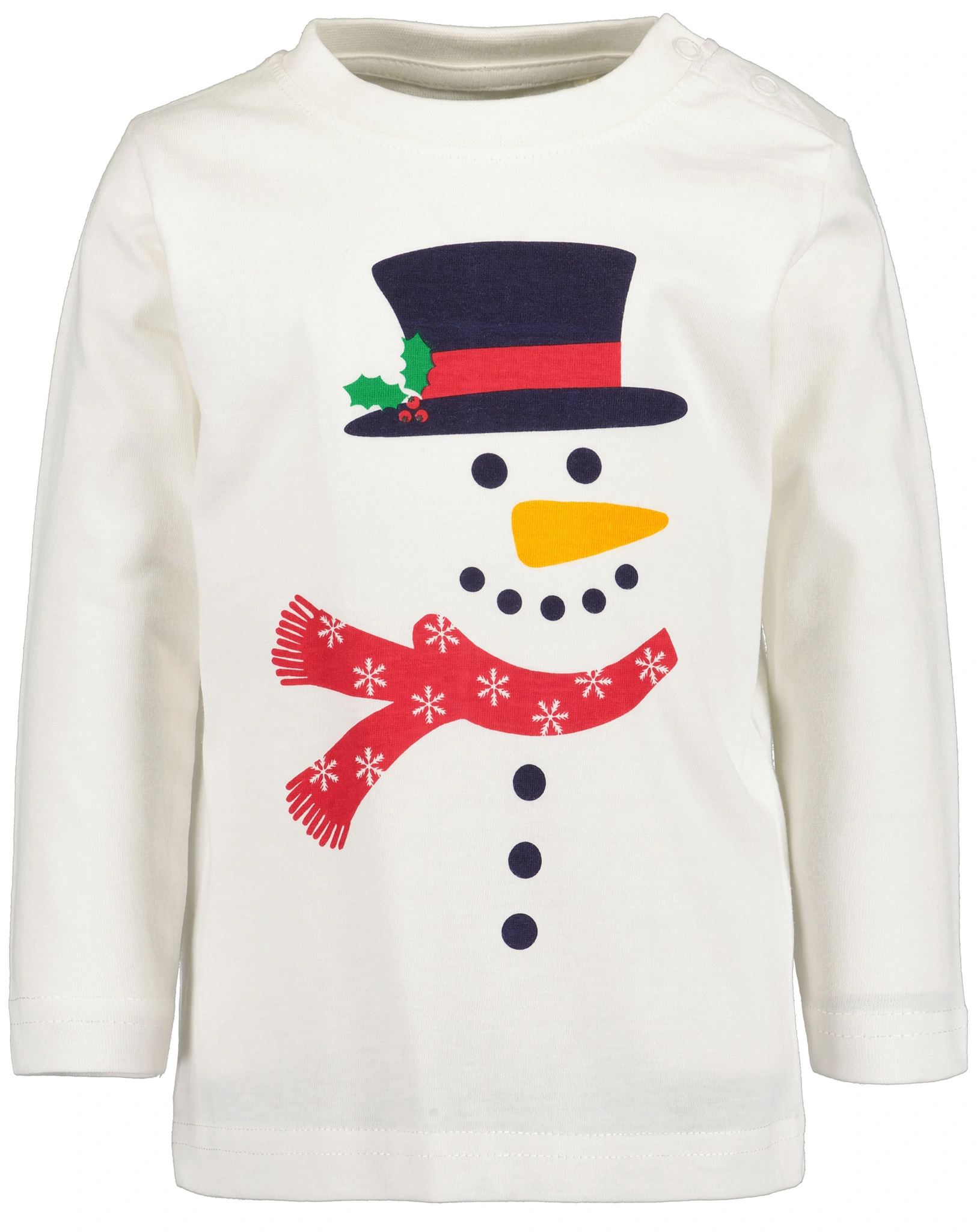 Langarmshirt SNOWMAN in offwhite