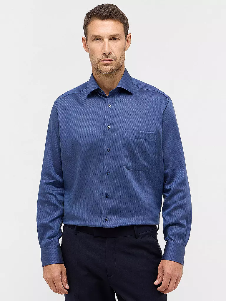 ETERNA Hemd Regular Fit dunkelblau