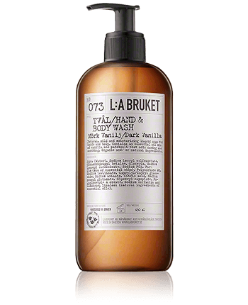L:A BRUKET Cleansing 073 Hand & Body Wash Dark Vanilla 450ml