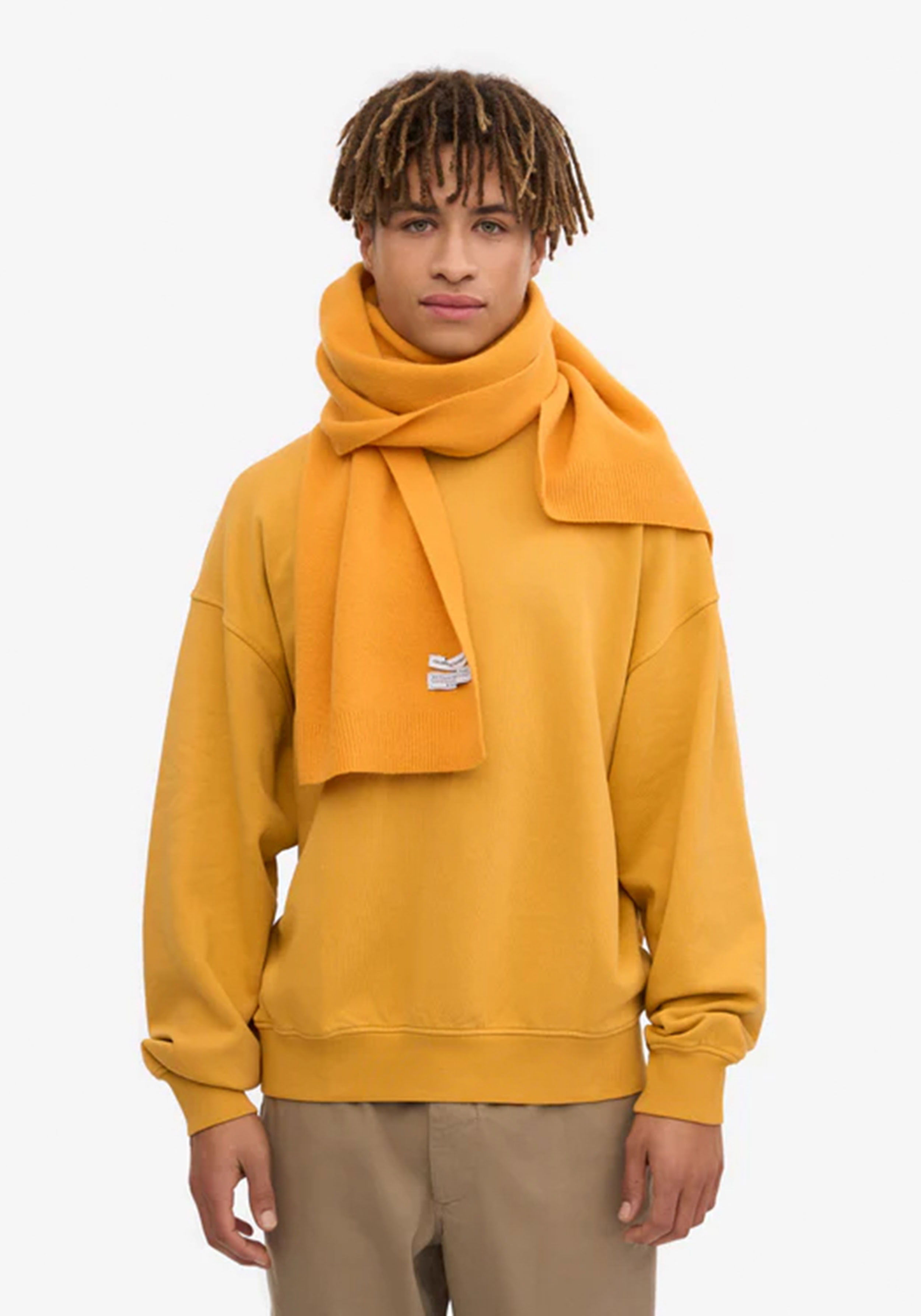 Colorful Standard Merino-Wollschal Burned Yellow