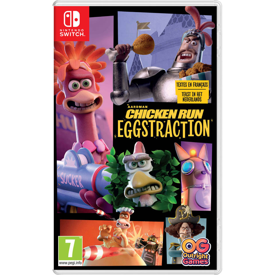 Chicken Run Eggstraction Nintendo Switch