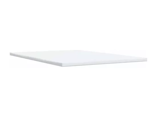 Sommier à lattes de lit avec matelas Gris clair 140x190cm Tissu
