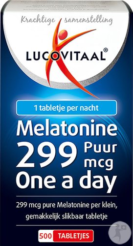 Lucovitaal Melatonine Pure 299mcg Comprimés 500