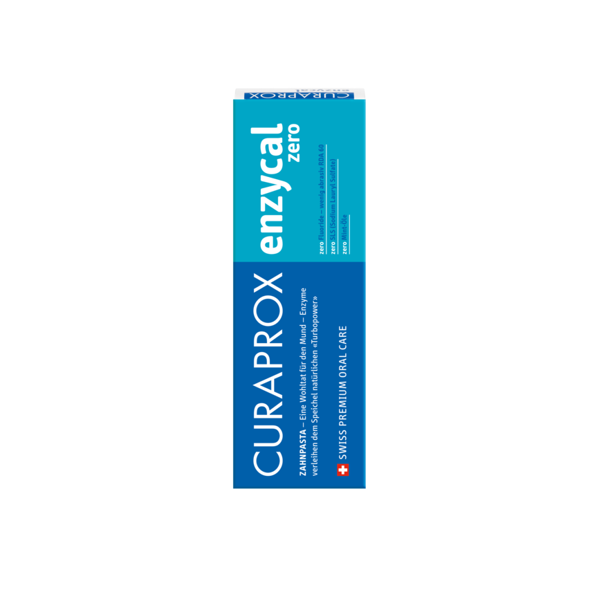 Curaprox Enzycal Zero tannkrem uten fluor 75 ml