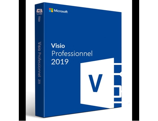 MICROSOFT - Visio professionnel 2019 - pc - version téléchargeable