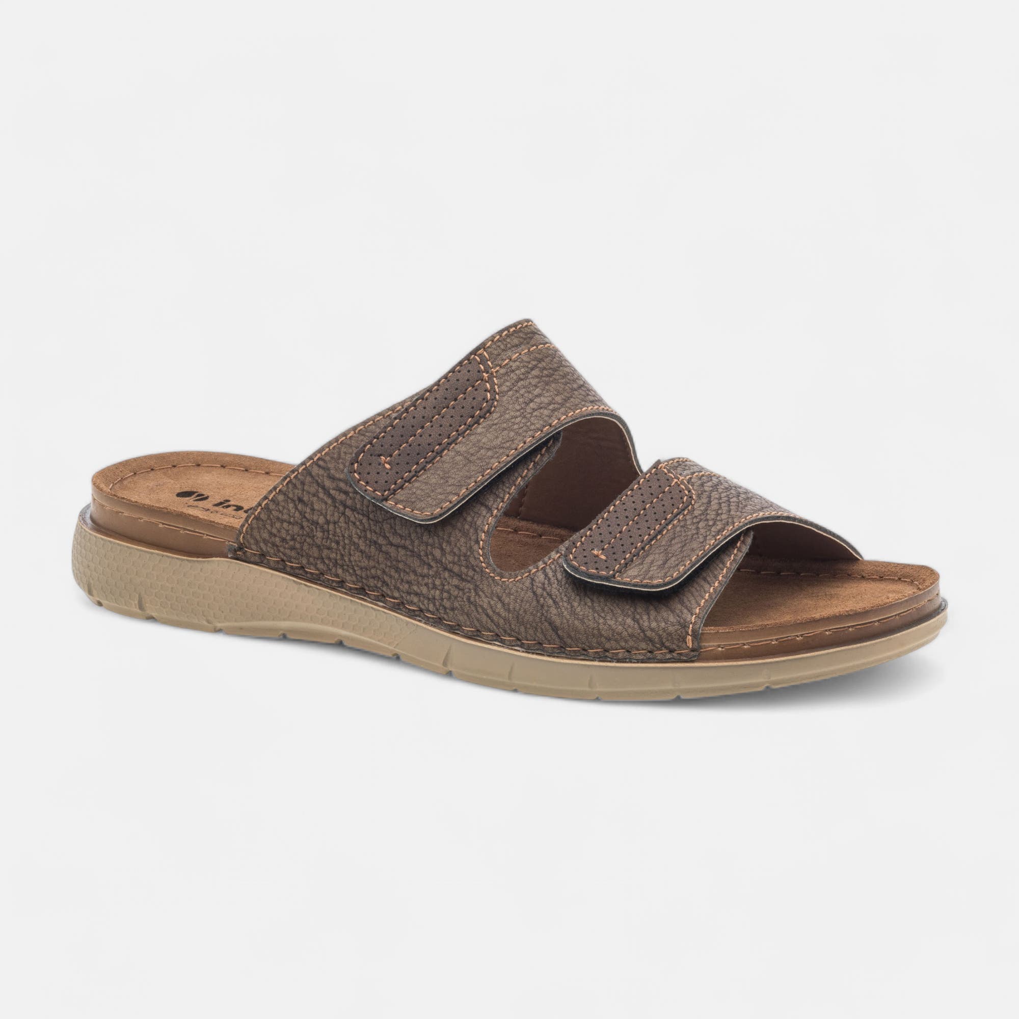 Mules Homme marron