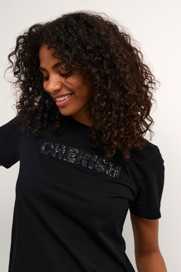 Kaffe KAsandra T-Shirt Black deep