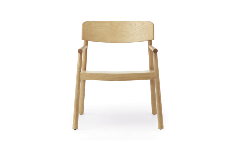 Normann Copenhagen Timb fauteuil bruin