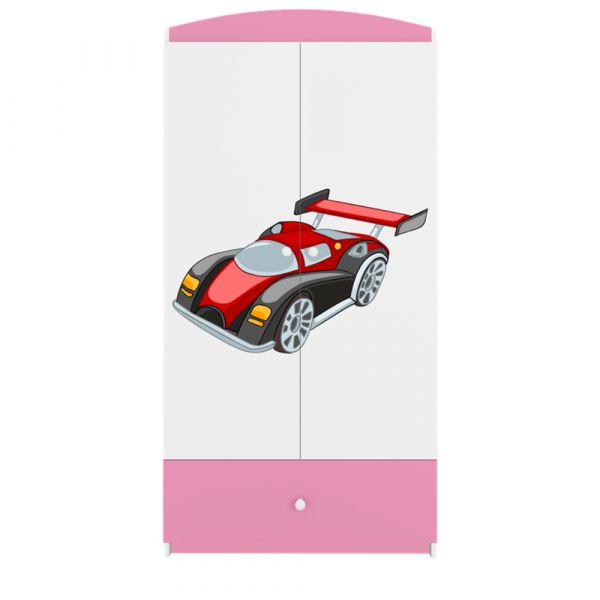 Kocot Kids Roupeiro Babydreams Racing Car Pink