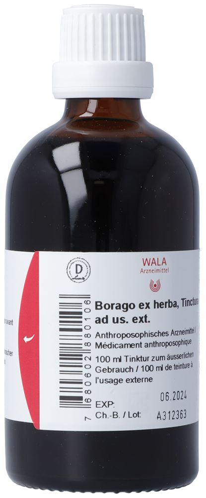 WALA Borago ex herba Tinkt ad usum extern Fl 100 ml
