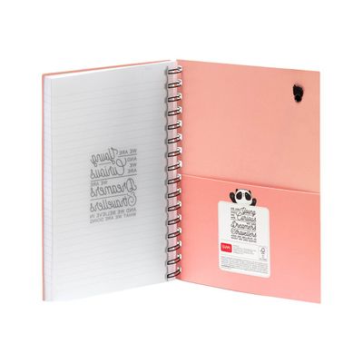 Legami - Carnet de notes - A5 - 200 pages - ligné - pantastic