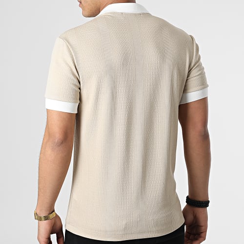 Polo Manches Courtes UY798 Beige