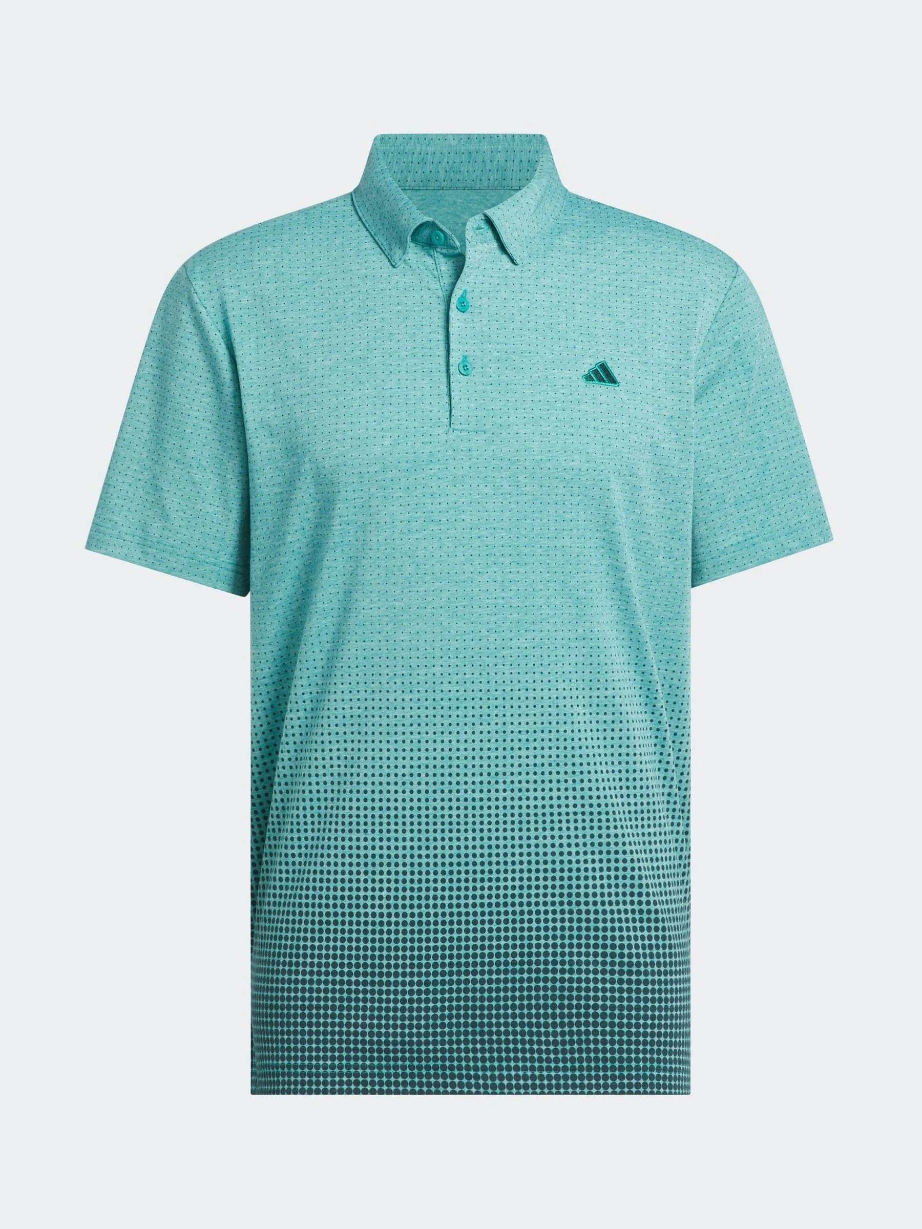 Blauwgroen - adidas Golf To Rise Print Polo Shirt