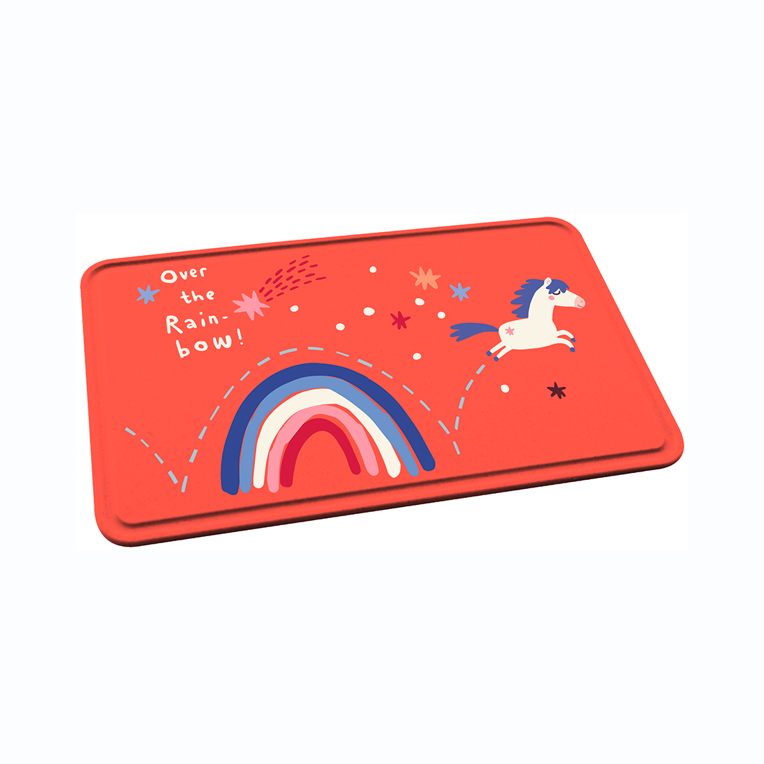 Koziol Connect Board Frühstücksbrettchen für Kinder organic red dreams