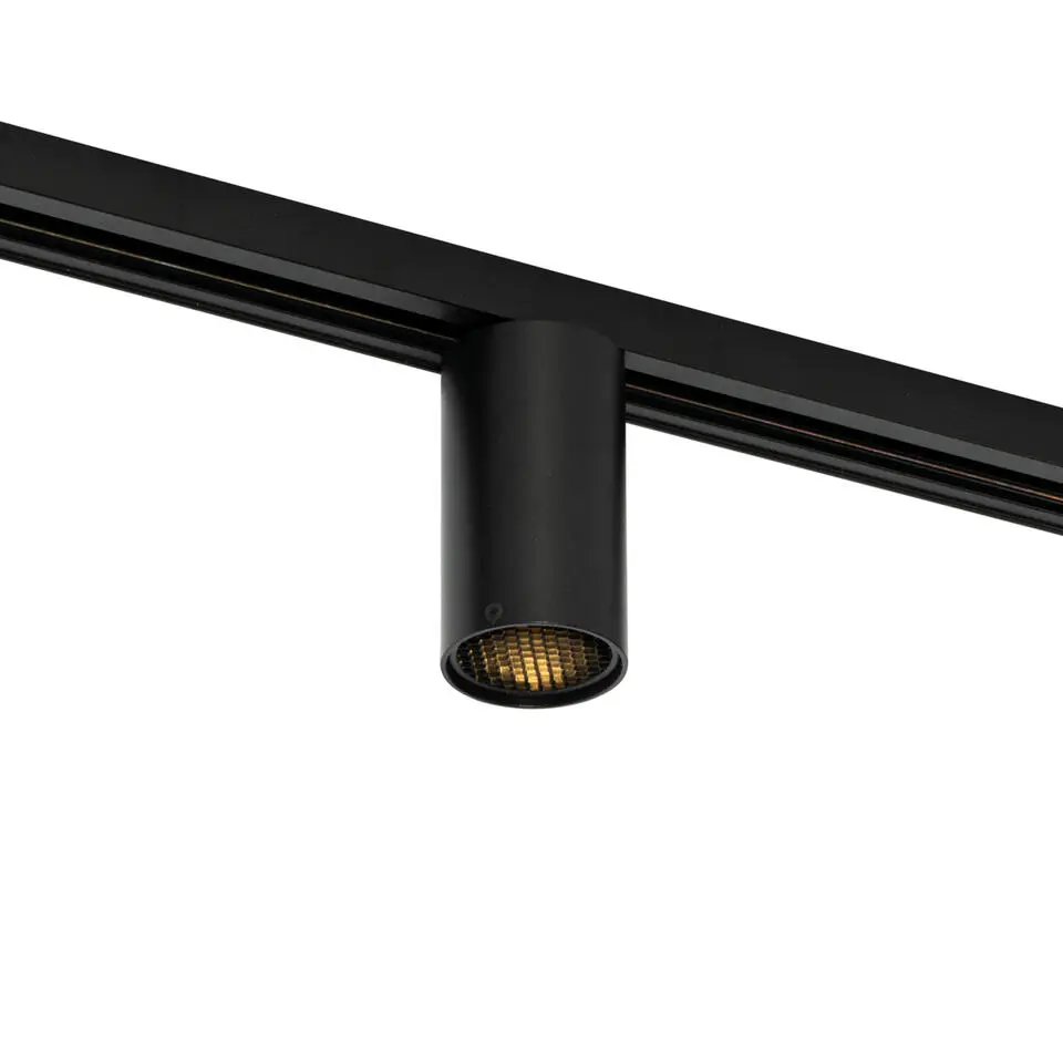 Qazqa opbouwspots iconic zwart gu10