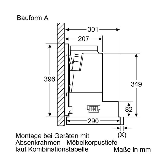 Siemens Absenkrahmen LZ46600