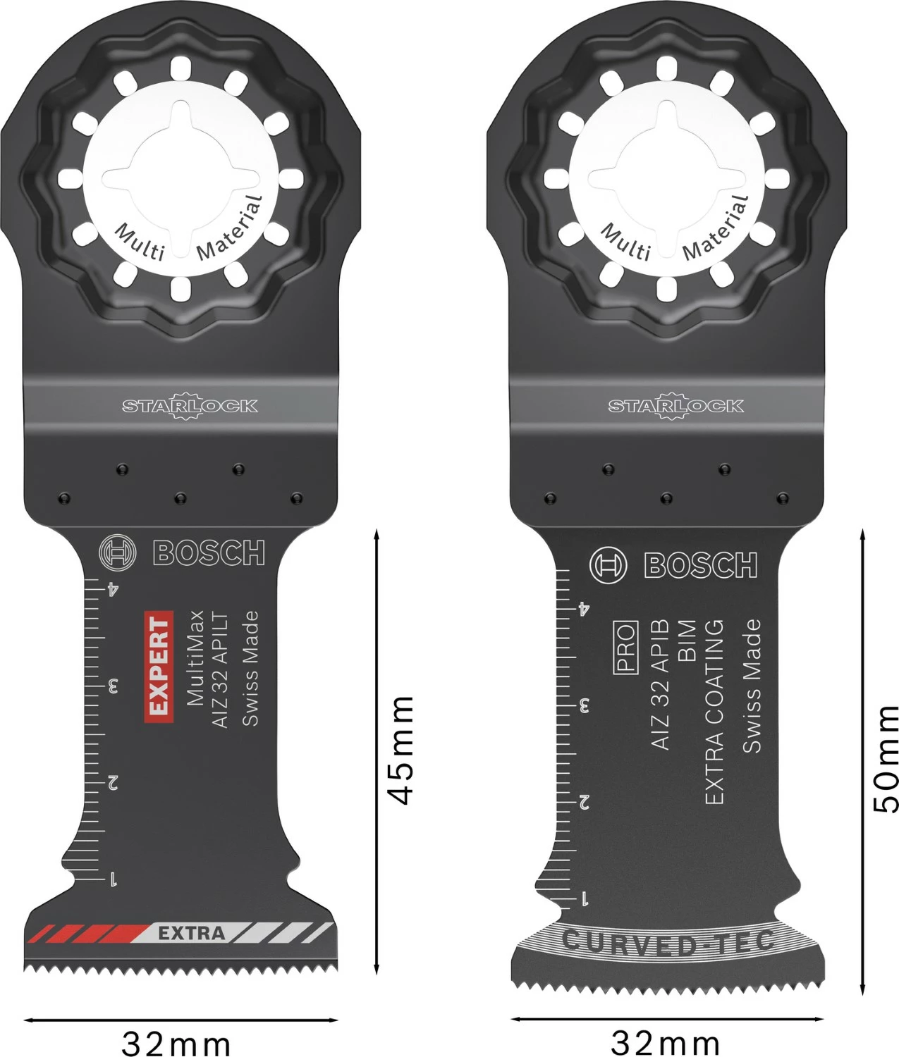 Bosch 2608902398 10-delige BIM Hout en metaal inzaagblad   1X Expert multi material zaagblad