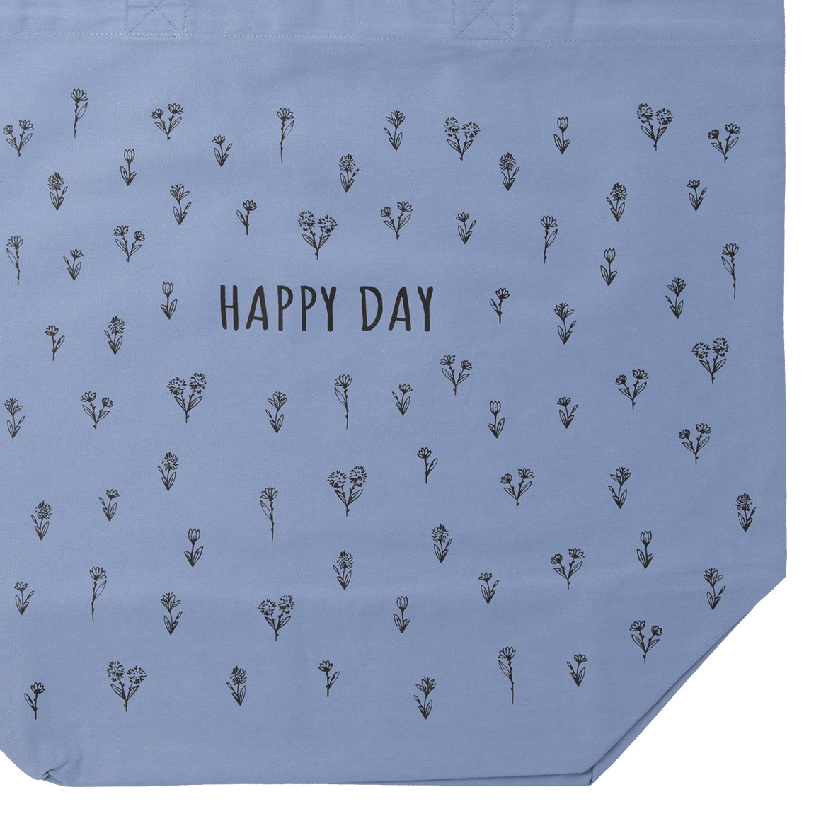 Gina Benotti Canvas-Shopper mit Print blau