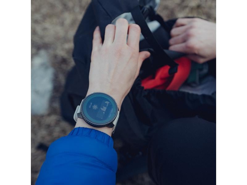 SUUNTO Sportuhr Vertical Titanium Solar Sand Abenteuer-Uhr für Outdoor-Expeditionen mit Solarladung