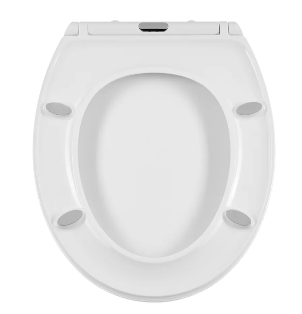 Clichy Slow Down WC Sitz Toiletten Deckel Auflage Badezimmer Home Deko mit Absenkautomatik (31160541) - Weiss