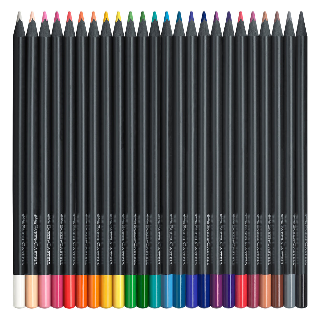 Lápis Cor Black Edition 24 unidades Faber Castell