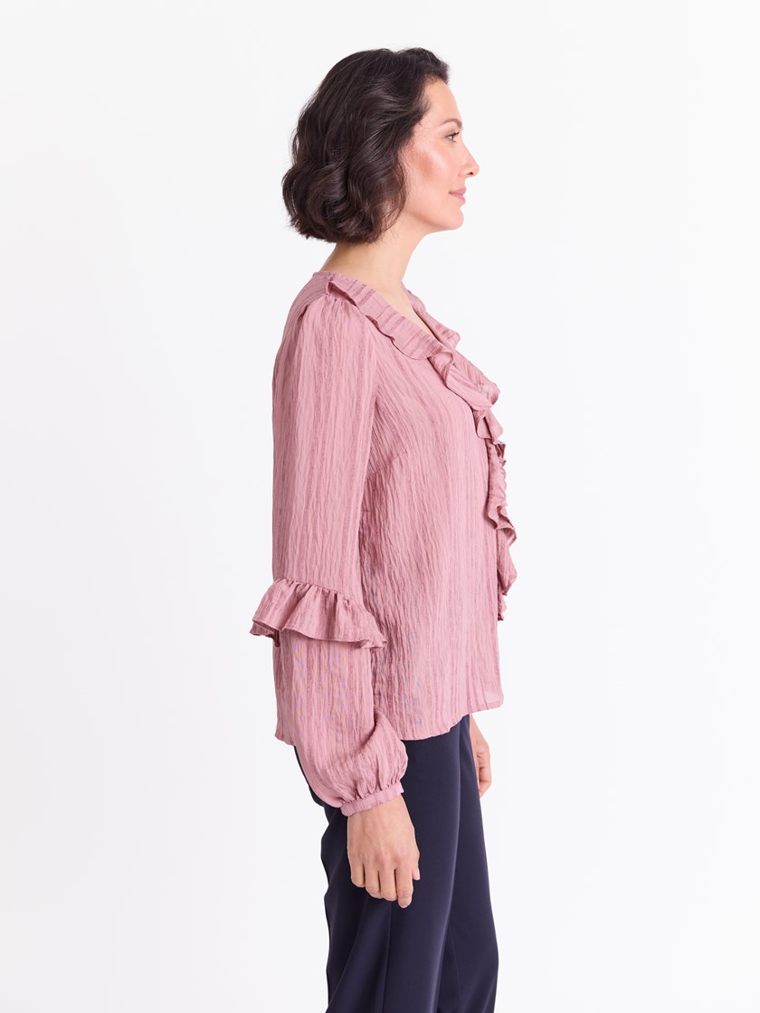 Scarlett bluse Woodrose