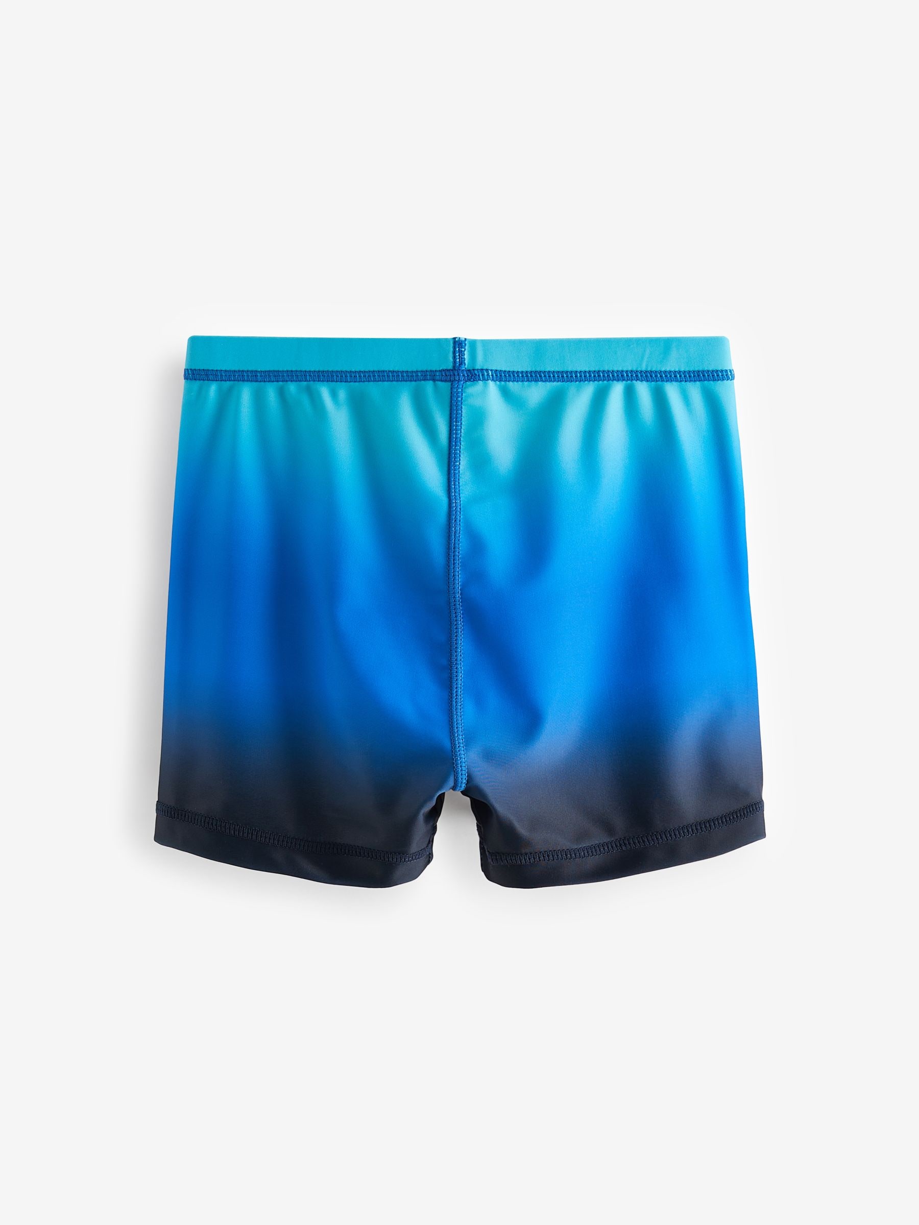 Blauw Ombre - Stretch zwemshorts (3-16 jr)