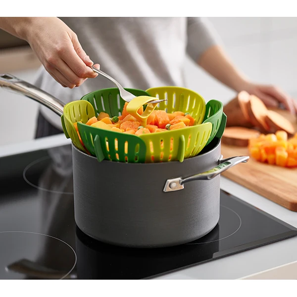 Panier vapeur pliable - Vert Joseph Joseph