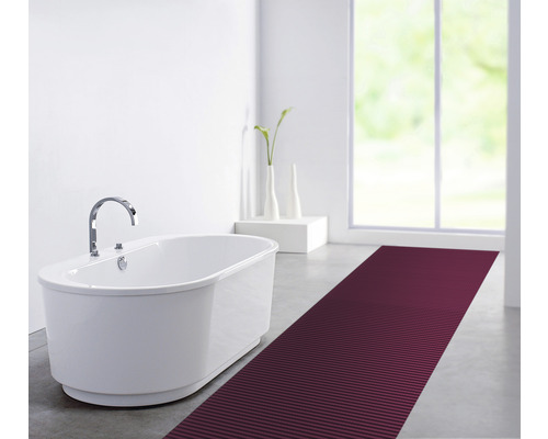 Universele mat Bordeaux 65x180 cm